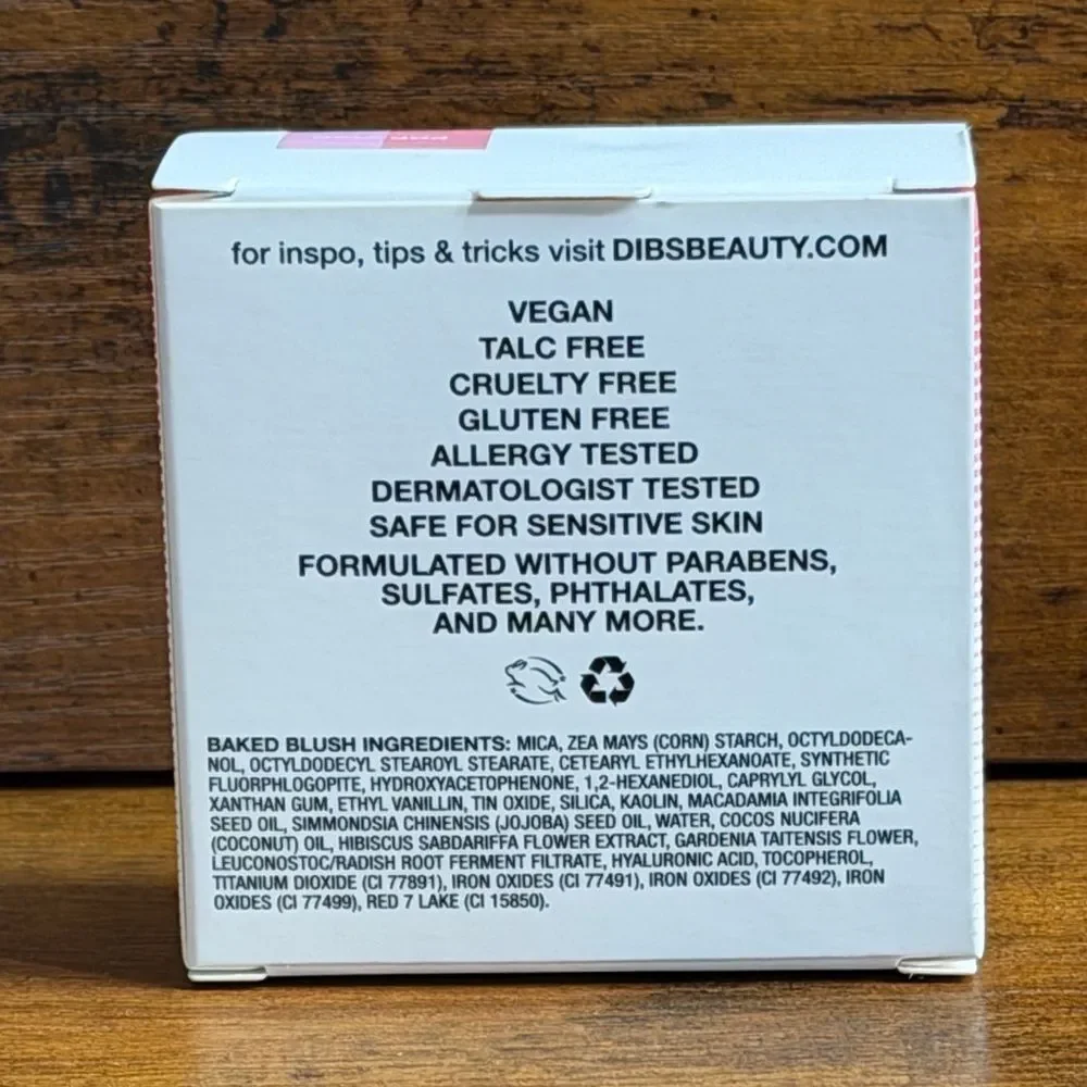 DIBS Pop Star Duet Baked Blush + Go To Glossy Balm Italian Soda NEW